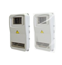 Щит учетно-распред. навес. ЩУРН-П-1ф/3ф-10 (494х300х135) пластик IP54 TDM