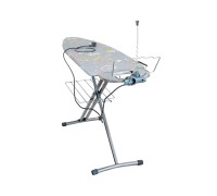 Доска гладильная NIKA BEST (металл 1220 х 400), подставка п/утюг, удлинитель, полка, NIKA
