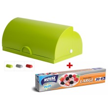 Хлебница., DRINA + Пакеты для заморозки 3л 20 шт NV Plus
