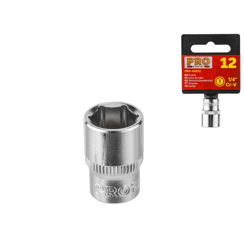 Головка 1/4" 13мм 6гр. PRO STARTUL (PRO-54013) Головка 1/4" 13мм 6гр. PRO STARTUL (PRO-54013)