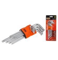 Набор ключей Torx T10-T50 9шт длинных PRO STARTUL (PRO-87109)