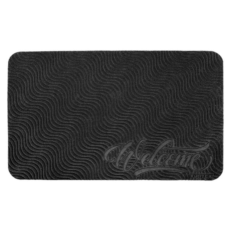 Коврик придверный Comfort, 45х75 см, "Welcome", серый, VORTEX Коврик придверный Comfort, 45х75 см, "Welcome", серый, VORTEX