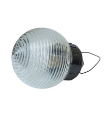 Светильник шар стекло/черный 60Вт, IP44 (НСП 01-60-001) Юпитер
