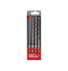 Набор буров (сверл) SDS-plus 4 шт. WORTEX