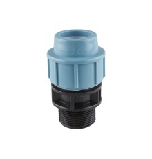 Ниппель ПЭ 50 х 1 1/2" нар., AV Engineering