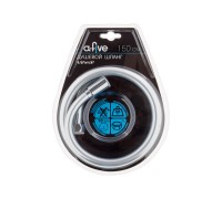 Шланг душевой, PVC, 1/2" г-г 150 см, серебро, a-five