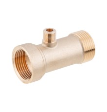 Тройник 1" нар. х 1/4" нар. х 1" вн., AV Engineering (инд. упак.)