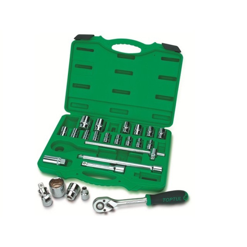 Набор головок 1/2" 8-32мм 24предм. 6гр. TOPTUL (GCAI2407 ) Набор головок 1/2" 8-32мм 24предм. 6гр. TOPTUL (GCAI2407 )