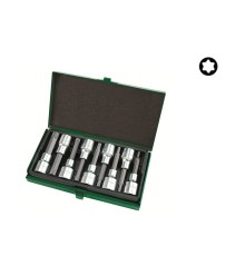 Набор бит TORX 1/2" 9пр. T20-T60 80мм TOPTUL (GAAD0906)