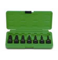 Набор бит TORX под головку 1/2" ударных 7пр. TOPTUL (GDAI0701)