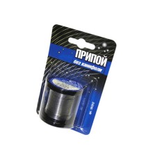 Припой ПОС 61 проволока, катушка ф1мм (100г) в блистере
