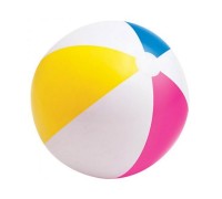 Надувной мяч, 4-х цветный, 61 см, INTEX