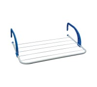 Сушилка для белья навесная, 3м, серия Optima, бело-синяя, PERFECTO LINEA