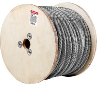 Трос стальной, оцинк. М10 DIN 3055 (бухта 100 м) STARFIX