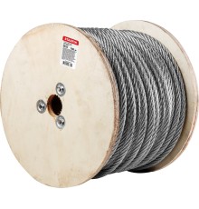 Трос стальной, оцинк. М10 DIN 3055 (бухта 100 м) STARFIX