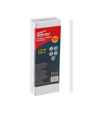 Клеевые стержни WORTEX GS 0720 U (PVC универсальный, 7,2*200мм, 50шт, коробка)
