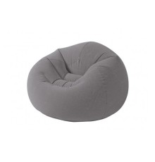 Надувное кресло-мешок Beanless Bag (Бенлесс Бэг), 107х104х69 см, INTEX