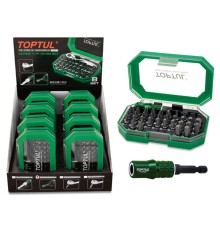 (8 сетов) Набор бит 1/4" с магнитным держателем TOPTUL (GACW3502S)