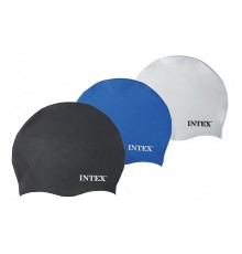 Шапочка для плавания силиконовая, INTEX