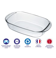 Форма из жаропрочного стекла, 2.5 л, прямоугольная, 20х33 см, серия Ovenchef, DURALEX (Франция)