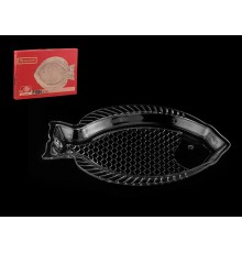 Блюдо стеклянное, овальное, 350х240 мм, Рыба (Fish), NORITAZEH