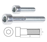 Винт М10х40 мм с внутр. шестигр., цинк, кл.пр. 8.8, DIN 912 (5 кг) STARFIX