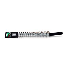 Набор головок 3/8" 7-21мм 6гр. 13шт на подвесе TOPTUL (GAAQ1310)