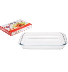 Форма из жаропрочного стекла, 3.0 л, прямоугольная, 393х236х52 мм, в упак., PERFECTO LINEA