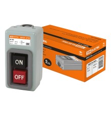 Выключатели кнопочные с блокировкой серии ВКН-316 3Р 16А 230/400В IP40 TDM
