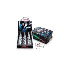 Адаптер-удлинитель 1/2"х1/2" с подсветкой (15шт, цветной Display-Box) TOPTUL (CAED1616)