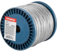 Трос стальной в ПВХ М2(1) DIN 3055 (бухта 200 м) STARFIX