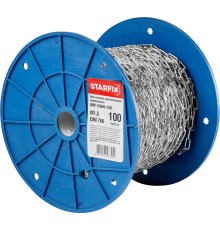 Цепь сварная короткозвенная, оцинк. М1,5 DIN 766 (бухта 100 м) STARFIX