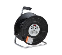 Удлинитель на катушке 50м (4 роз., 2,0кВт, с/з, ПВС 3х1) У10-055 Юпитер