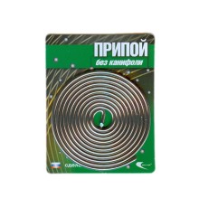 Припой ПОС 61 проволока, спираль ф2мм