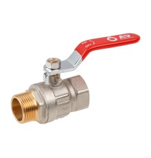 Кран шаровый 3/4" нар.-вн. ручка PN40, AV Engineering