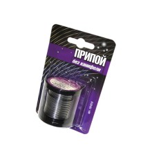 Припой ПОС 61 проволока, катушка ф1,5мм (100г) в блистере