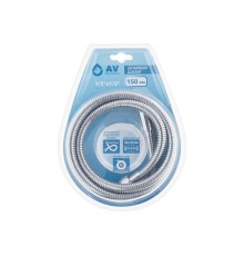 Шланг душевой, SUS/EPDM, 1/2" г-г 150 см, хром, AV Engineering