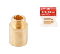 Удлинитель 1/2" вн.-нар. х 30 мм, AV Engineering (инд. упак.)