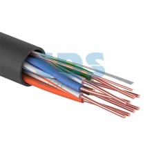 Кабель UTP 4PR 24AWG, CCA, CAT5e, PE черный, (OUTDOOR) (бухта 25 м) PROconnect
