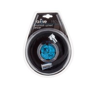Шланг душевой, Si, 1/2" г-г 150 см, черн., a-five