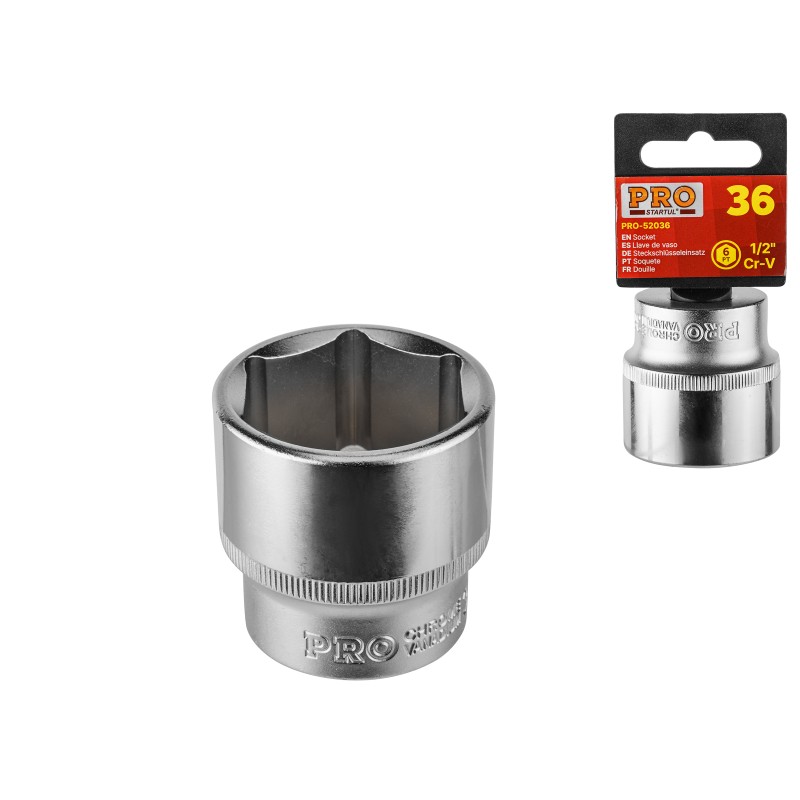 Головка 1/2" 30мм 6гр. PRO STARTUL (PRO-52030) Головка 1/2" 30мм 6гр. PRO STARTUL (PRO-52030)