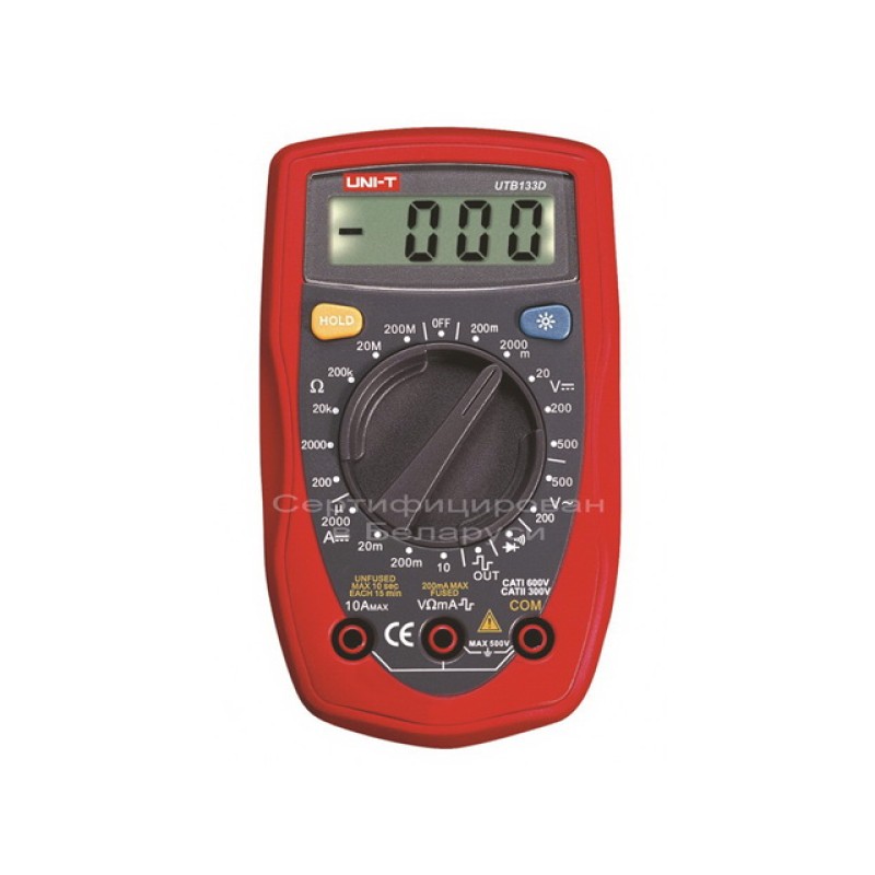 Мультиметр цифровой UNI-T UTВ133D Мультиметр цифровой UNI-T UTВ133D