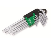 Набор ключей Torx T10-Т50 9шт длинных TOPTUL (GAAL0914)