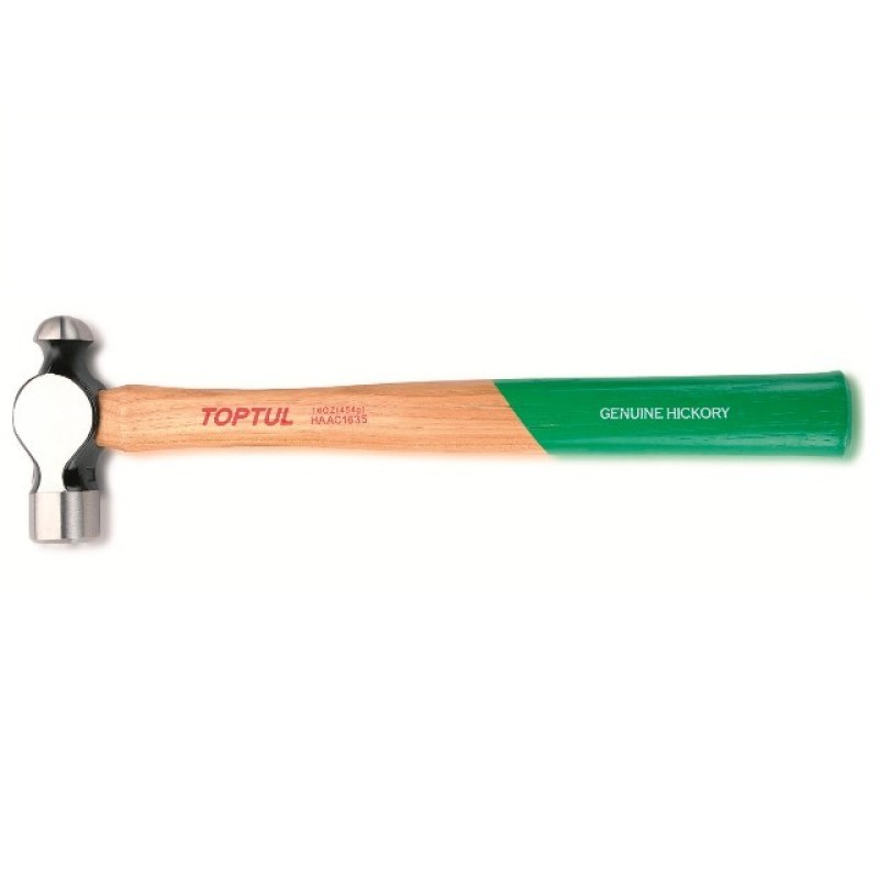Молоток 0,45кг с шариковым бойком TOPTUL (HAAC1635) Молоток 0,45кг с шариковым бойком TOPTUL (HAAC1635)