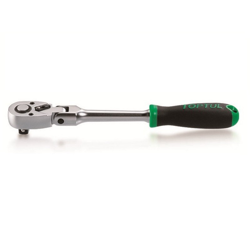 Трещотка с шарниром 1/2" 72зуба 305мм TOPTUL (CJHM1631) Трещотка с шарниром 1/2" 72зуба 305мм TOPTUL (CJHM1631)