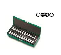 Набор бит шестигр. под головку 1/2" 24пр. TOPTUL (GAAD2402)