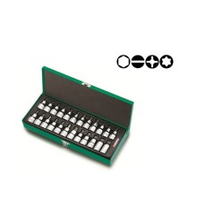 Набор бит шестигр. под головку 1/2" 24пр. TOPTUL (GAAD2402)