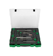 Набор ключей L-Type TORX 2-10мм 9шт в пласт.боксе TOPTUL (GZC0904)