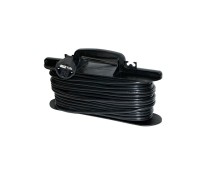 Удлинитель-шнур на рамке 30м (1 роз., 3.7кВт, с/з, ПВС 3х1,5) Bylectrica