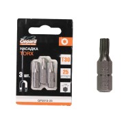 Насадка TORX T20 25мм 3шт GEPARD (GP3510-25)